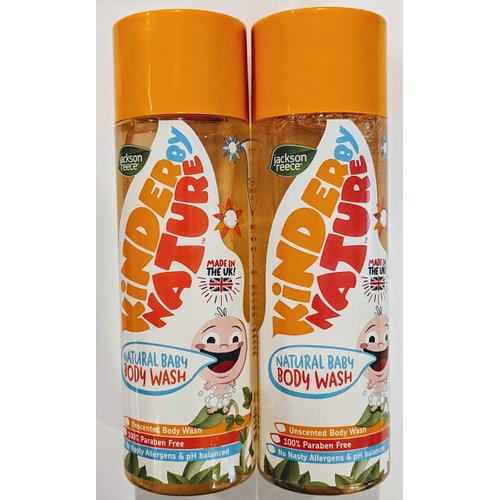 Jackson Reece Kinder by Nature Natural Baby Body Wash (2 Bottles)