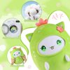 LOMBEE 12" Cute Plush Pillow Stuffed Animal, Soft Kawaii Plushie Gift for Kids (Cactus Cat)