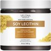 velona Pure Liquid Soy Lecithin 16 oz | Food Grade | Unbleached| Emulsifier, Stabilizer, Softener, Smoother, Wetting Agent | Use Today - Enjoy Results
