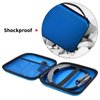 Case Compatible with Glocusent/for Vekkia/for LITOM/for LEDGLE/for TAKKUI/for TSINGREE LED Neck Reading Light Book Light for Reading in Bed. Storage Carrying Holder for USB Cable (Box Only) -Blue