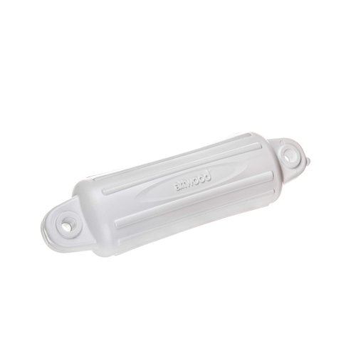 Attwood 9354D1 Softside Oval Boat Fender 4"x16" White