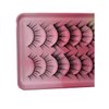 False Eyelashes, Natural lashes Wispy Mink Lashes Fluffy Eye Lashes,Mink Lashes,Lash Strips that Look Like Extensions 10 Pairs Pack