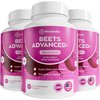 Rosabella Organic Beet Root Advanced Capsules - 500mg Beet Root Powder Aids Healthy Circulation & Vitality, Non-GMO, Beet Root Advanced Supplement - 180 Capsules, 90-Day Supply (180 Count (Pack of 3))