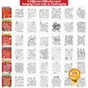 Wiooffen 168 Pages Christmas Maze Books for Kids Ages 3-8, 6-Pack- 6 Beginner Level Kids Activity Books Busy Books -Christmas Stocking Stuffer Gifts Children Amazing Maze Games Birthday Gifts Supplies