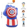 Superhero Gloves for Kids Boxing Gloves Smash Hands Big Soft Plush Hero Fists,Superhero Toys for Boys Girls, Role Play Costume Birthday Gift for Toddlers Kids Age 3+(Blue)