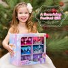Princess Dress Up Toy Set, Girls Jewelry Boutique Role Playing Game, Toddler Dress Up Princess Shoes, Skirts, Crowns, wands, Jewelry, Party Birthday Creative Gift for 3 4 5 6 7 8 Years Old Girls