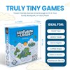 Confusing Lands | Whimsical Themed Travel Size Board Game You Can Play Anywhere | Strategic Card Placement Game | Solo Board Game | 1-2 Players, Ages 12+ | Easy to Learn and Play | Tiny Game Series