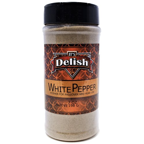 White Pepper by Its Delish (Ground, 7 Oz. Medium Jar)
