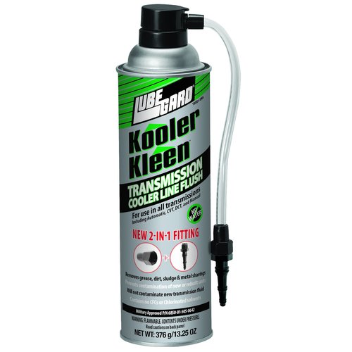 Lubegard 19001-UNV Kooler Kleen Transmission Cooler Flush with 2-in-1 Fitting, 13.25 oz.