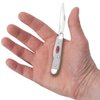 Case WR XX Pocket Knife Sparxx White Jigged Synthetic Peanut Item #60188 - (6220 SS) - Length Closed: 2 7/8 Inches