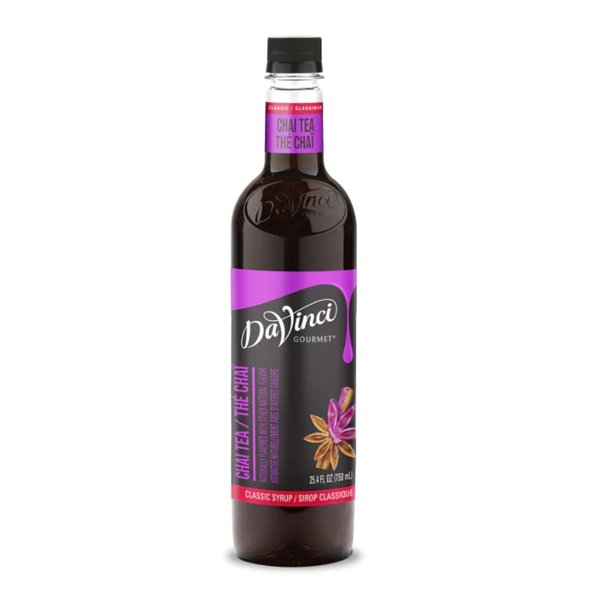 DaVinci Gourmet Classic Chai Tea Concentrate Syrup, 25.40 Fl Oz (Pack of 1)