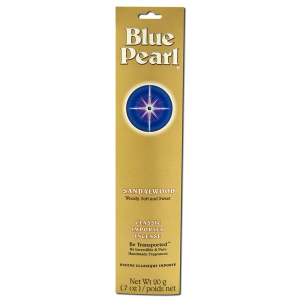 Blue Pearl Classic Fragrance Incense, Sandalwood, 20 Gram