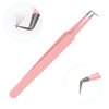 Lash Tweezers Lash Tweezers for Eyelash Extensions High Precision Stainless Steel Eyelash Extension Tweezer Professional Japanese Stainless Steel Eyelash Tweezers Supply Tool by GEMERRY