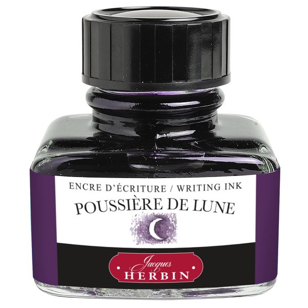 J. Herbin Fountain Pen Ink - 30 ml Bottled - Poussiere de Lune