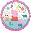 Anagram Peppa and George 1st Birthday Party Supplies Pig Foil Balloon Bouquet Decorations, BQ_4281