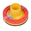 Oatey 43401 Set-Rite Toilet Flange Extender Kit, 1/4" - 1", Red, Yellow