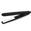 Mini Curling Iron Mini Hair Straightener and Curler 2 in 1 Portable Travel Hair Straightener for Short Hair Hair Styling Tools (Black)