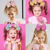 20PCS 5 Inch Hair Bows for Girls Alligator Clips Grosgrain Ribbon Heart Rainbow Big Bows Clips Hair Barrettes Accessories for Little Girls Kids Toddlers Teens