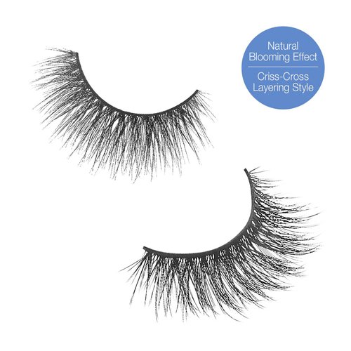 iEnvy Emflowered Natural Blooming Effect Fake Eyelashes Flared 3D False Lashes (02)