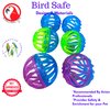 Bonka Bird Toys 2012 Pk6 Lattice Balls Foot Talon Bird Toys for pet Parrot, Bird, cat.