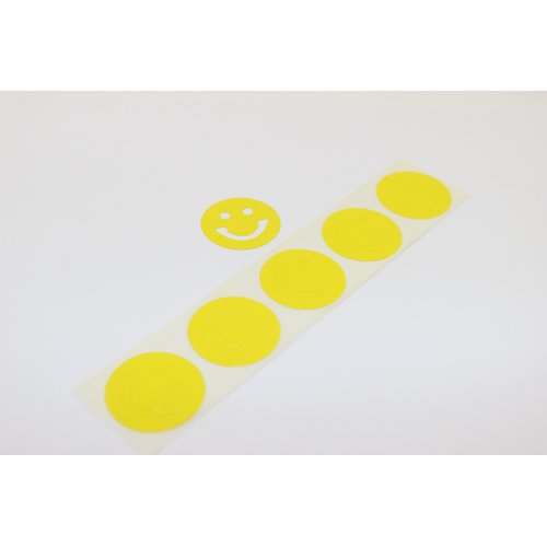 Smiley Face Tanning Bed Stickers 100 Pack