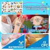 EMOME kids tattoos temporary, Fake Tattoos for Kids Party Favor, Boys and Girls Birthday Party Supplies Decorations Goodie Bag Stuffers (Construction)