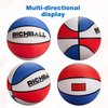 Richball Youth Basketball Size 5(27.5") Kids Basketball Made for Indoor and Outdoor Basketball for Boys Teen Game Basketball Ball Gift with Pump