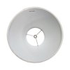 TOOTOO STAR Barrel White Small Lamp Shade for Table Lamps Replacement, 5x9x7 Inch,Fabric Cloth, Spider Model (white)