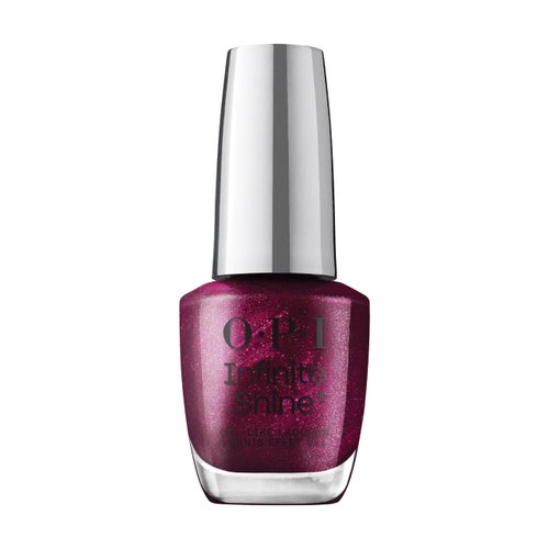 OPI Infinite Shine Long-Wear Dark Shimmer Finish Sheer Purple Nail Polish, Up to 11 days of wear & Gel-Like Shine, Vamp Champ, 0.5 fl oz