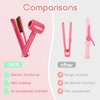 23 Pcs Hair Salon Girls Toys Kids Pretend Play Toys Toddler Dress Up Beauty Salon Set Stylist Kit with Hairdryer Flat Apron Scissors Curling Accessories Girl Gifts (with Storage Bag)