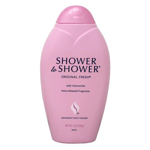 Shower to Shower, Absorbent Body Powder Original Fresh, 13 oz