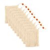 10 Pieces Soap Saver Bag Natural Sisal Exfoliating Soap Pouch,Exfoliating Foaming and Drying Soap Holder for Shower