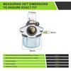 Harbot 499059 Carburetor for BS 799869 792253 497586 694505 214570 6.5 HP Carb 121K02-122K02 Series Pressure Washer Engine Parts
