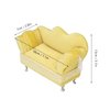 Dollhouse Furniture Jewelry Box, Openable Sofa Jewelry Box 1/6 Sofa Cushions for Dollhouse Living Room Miniature Dollhouse Accessories Dolls House Furniture Couch (Loveseat Sofa(7.1 X 5.1 X 2.8in))