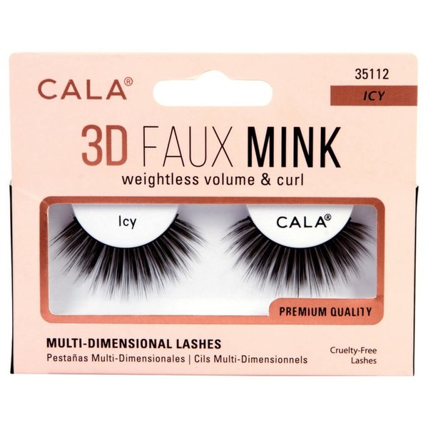 3D FAUX MINK LASHES: ICY
