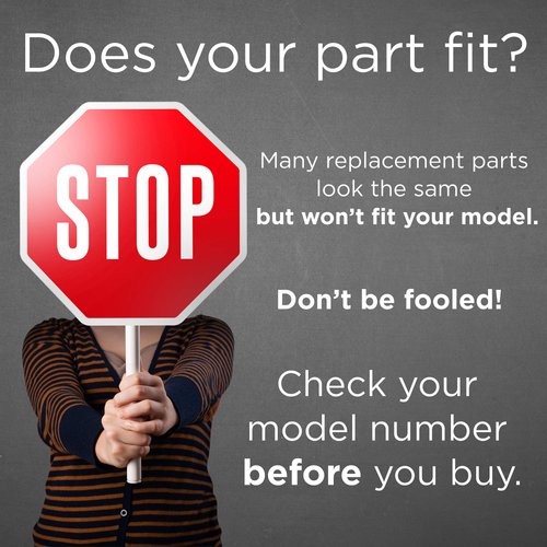 Kenmore 1148800 Water Softener Flow Plug (Replaces WS22X10021) Genuine Original Equipment Manufacturer (OEM) Part Black