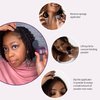 Style Edit Root Touch Up Concealer Powder for Black Hair | Gray Hair Coverage | Mineral-Infused Binding Hairline Powder with Free Mini Brush