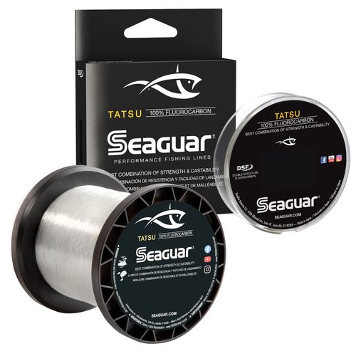 Seaguar Tatsu 100% Fluorocarbon Fishing Line DSF, 25lbs, 25yds Break Strength/Length - 25TS200