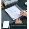 Loose Leaf Paper, 75 Sheets Notebook Lined Paper, 8 x 10.5 College Ruled Filler Paper, 3-Hole Punched Binder Paper for 3-Ring Binders, Double-Side Printed Note Pads for Home, Office, School, 1 Pack