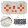 40Pcs Power Function Kit Set Motor Battery Bluetooth-Remote-Control Receiver Train Adjustable Speed Motor Parts, Building Blocks Bricks Motor Power Pack APP Module DIY Compatible with Lego