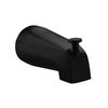PULSE ShowerSpas 3010-TS-MB Matte Black NPT Connection Tub Spout with Diverter, 2.5 x 2.5 x 5.5