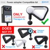 T-Power 12V Charger for Theragun liV Percussive Massager Muscle Stimulator Handheld Deep Tissue Massage Gun Ac Dc Adapter Power Supply