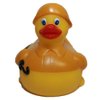 Waddlers Rubber Duck Saves for Rainy Day, Brand Rubber Ducks That Floats Upright, Toy Bathtub Rubber Duck Birthday & Kid's Education Gift, Rain Gear Protection Themed Gift