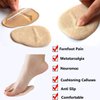 Metatarsal Pads-Ball of Foot Cushions for Women- Soft Gel Insole- - Shoe Inserts - Foot Pain Relief Forefoot Cushion (beige-2pairs)
