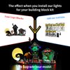 Kyglaring LED Lighting Kit for Lego Tim Burton's The Nightmare Before Christmas Model Set, Compatible with Lego 21351 (Lego Sets Not Included)