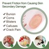 Welnove 36 CT Bunion Cushions Pad - Fabric Toe and Foot Bunion Protector Pads, Bunion Relief Pads for Reduce Rubbing, Callus, Chafing, Friction -Strong Adhesive Stay in Place