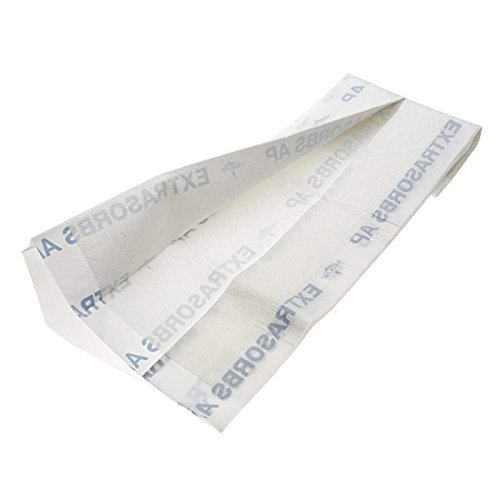 Medline Ultrasorbs Premium Disposable Underpads, 30" x 16", 5 Count, Super Absorbent Bed Pad,White