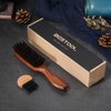BESTOOL Hair Brush, Boar Bristle Brush For Women Men, for Detangling & Styling, Natural Bristle Brush For Thin, Fine Hair