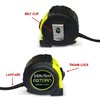 Astorn 16ft Metric Tape Measure - Auto-lock, Magnetic, Nylon-coated Blade, Solid Rubber Case - Tape-measures for Contractors & DIY