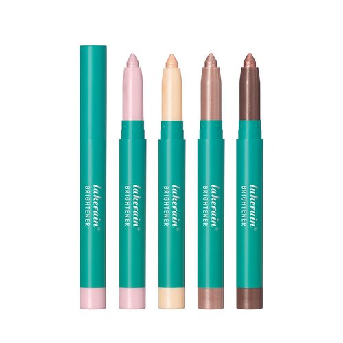 COPNJD 4pcs Eyeshadow Stick, Eye Brightener Stick, Shimmer Creamy Long Lasting Eye Shadow Makeup Waterproof Glitter Highlighter Eye Liner, Brown